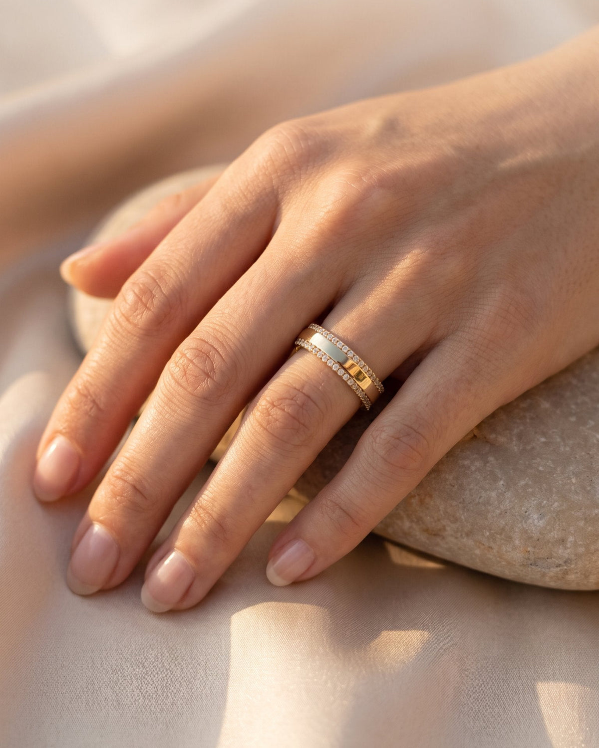 Lumière Zirkonia Ring